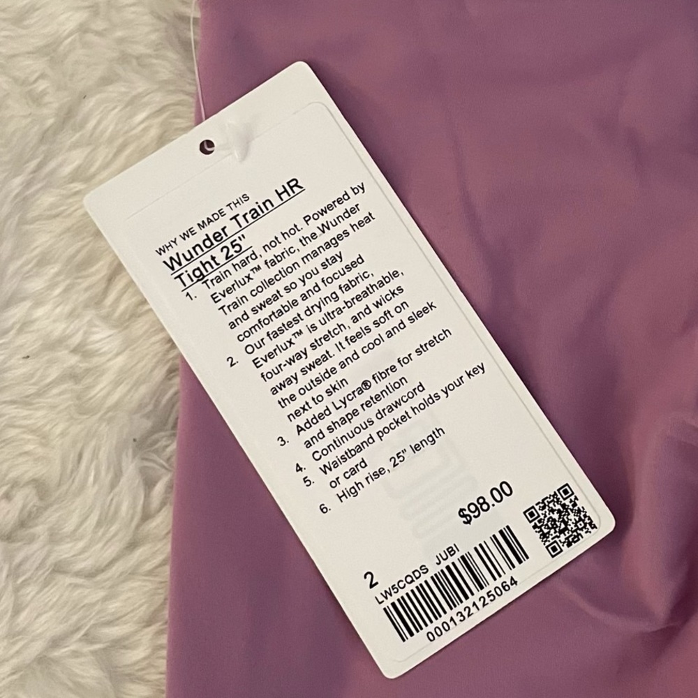 NEW W TAG lulu leggings